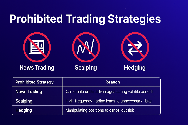 FundedNext Prohibited Strategies