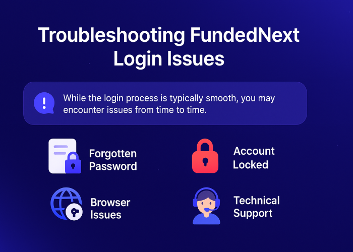 fundednext-forgotten password FundedNext Login Troubles